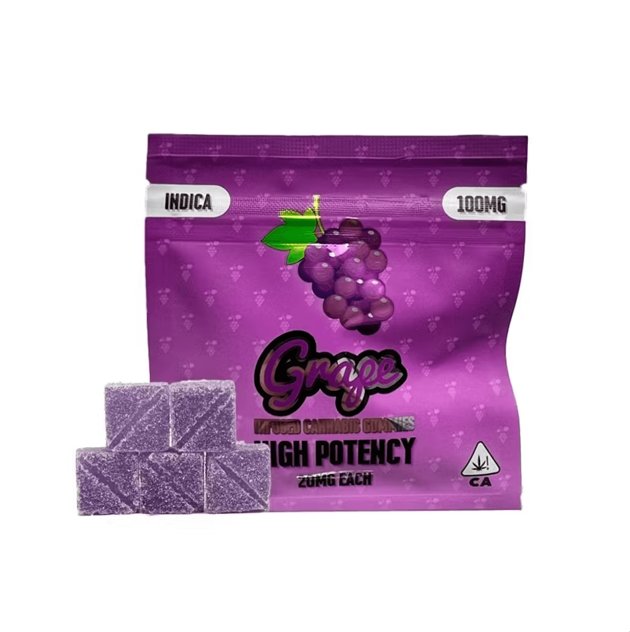 MÁS Cannabis Co. grape gummies